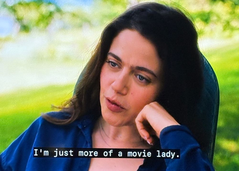 I’m just more of a movie lady
from Oh Hi! (2025)