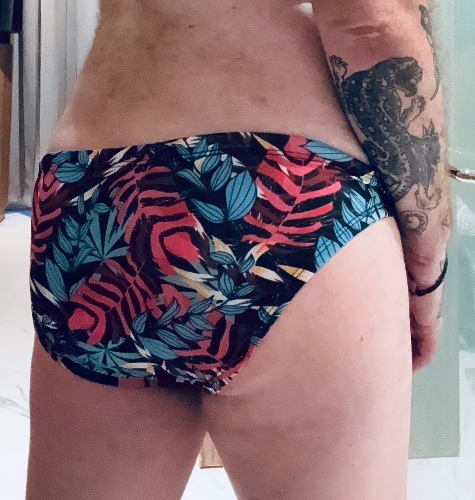 close of my new speedo backside 