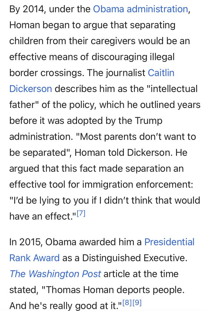 screenshot of tom homan’s wikipedia entry