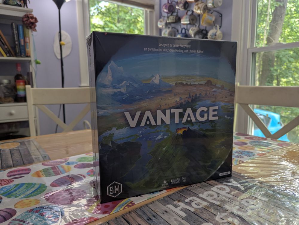 The Vantage board game from Stonemeier