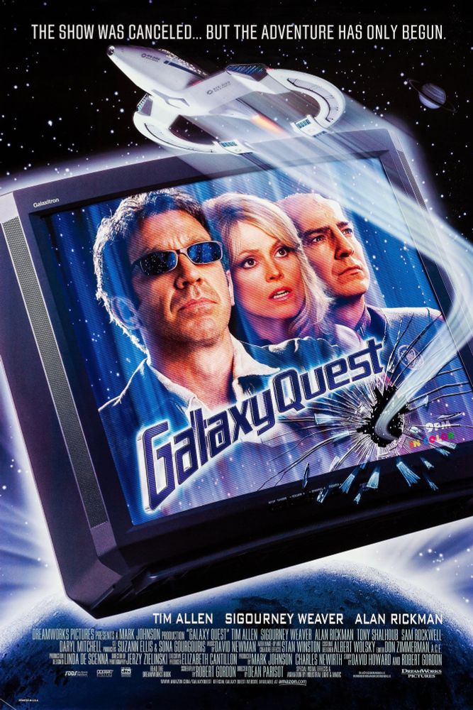 Movie poster for “Galaxy Quest”