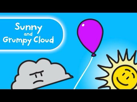 Sunny and Grumpy Cloud: "Let's Do Nothing Today"