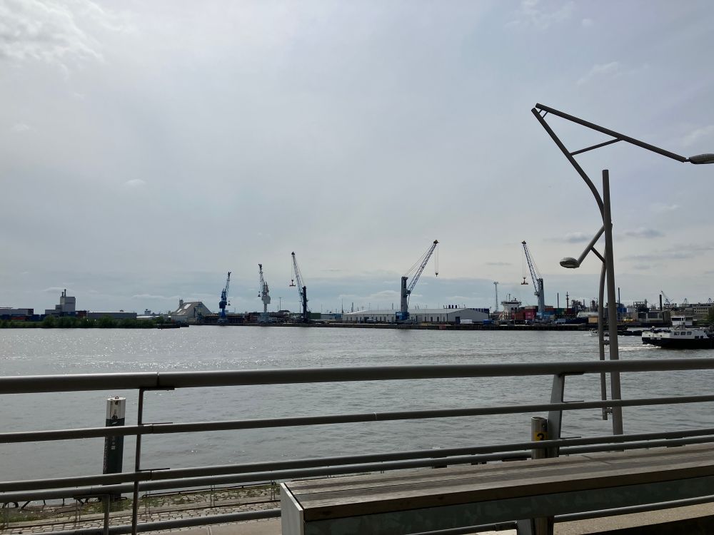 View on the harbor