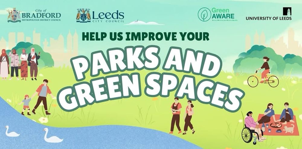 Help us improve your parks and green spaces in Bradford 