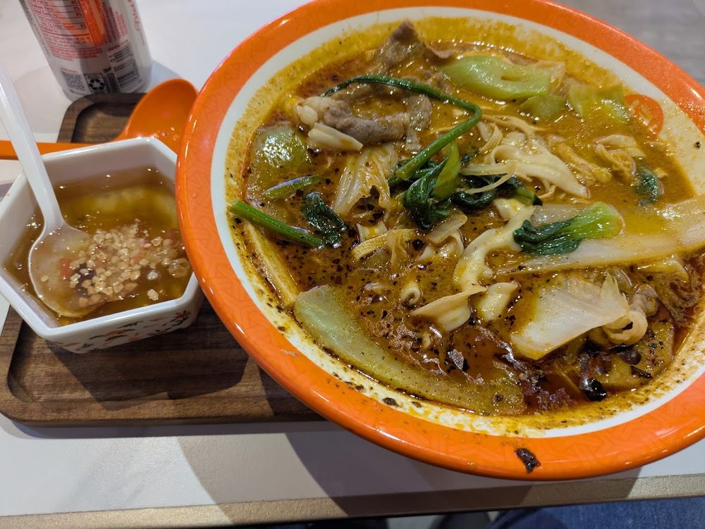 Malatang and dessert at YGF Malatang