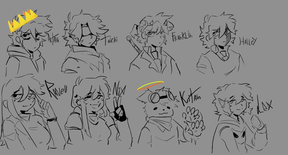 Todo o pessoal que eu tinha conhecido na época!
