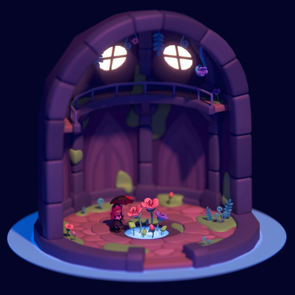 The Flower Sanctuary, which holds its value in plants that grow inside the magical pool.