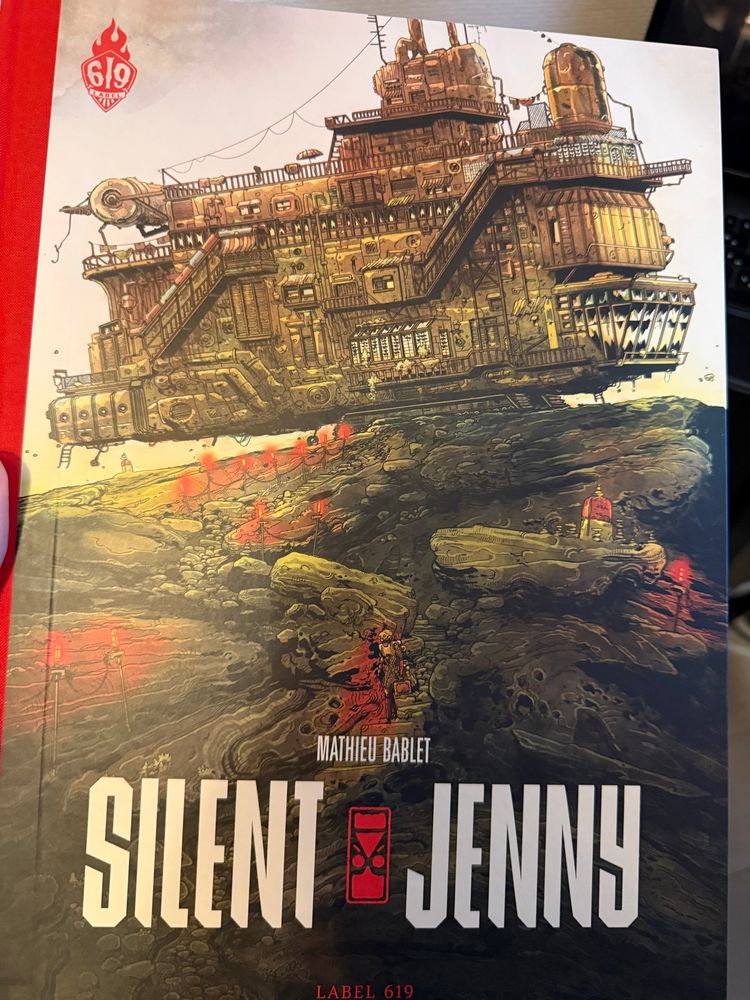 Couverture de la BD Silent Jenny de Mathieu Bablet