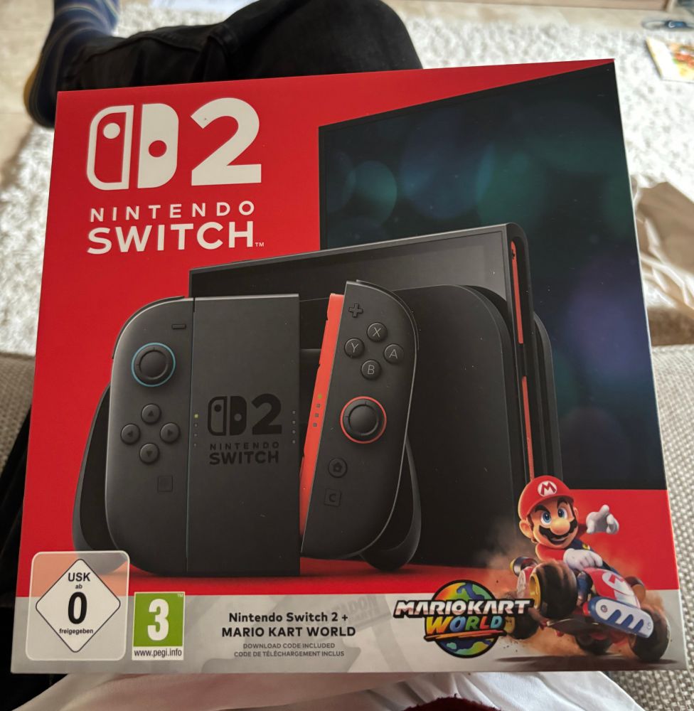 Picture of a boxed Nintendo Switch 2