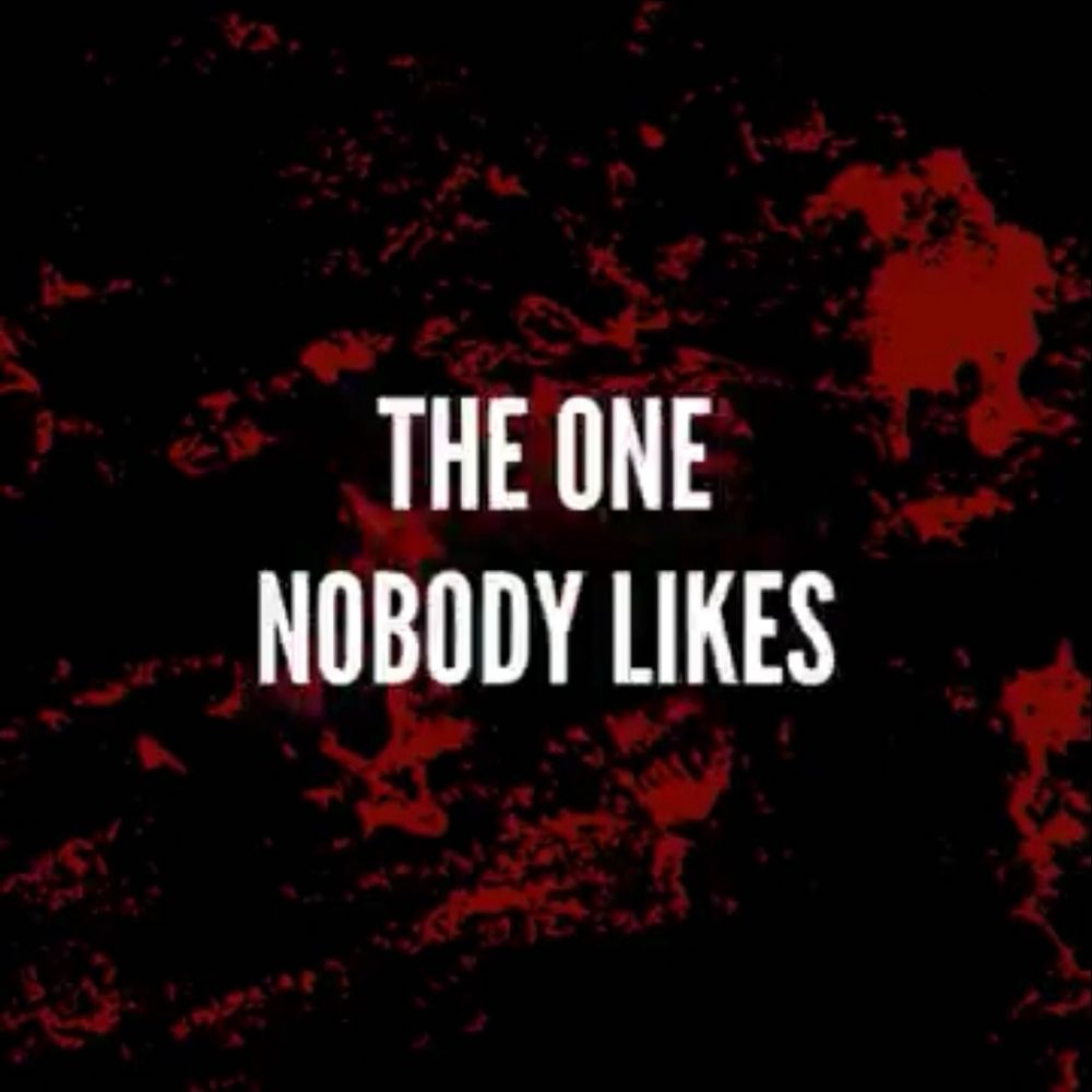 Prompt: Which slasher trope are you going to be this Halloween? Pause the GIF at the right moment to find out! 

My result: "The One Nobody Likes"

The background is black with dripping splotches of crimson red. The lettering is bold and colored white. 