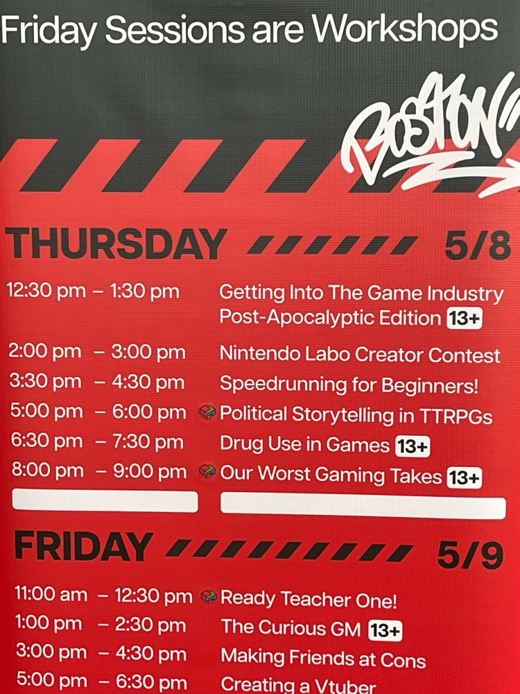 Thursday panel schedule at PAX Eadt 2025 features Nintendo Labo Creators Contest