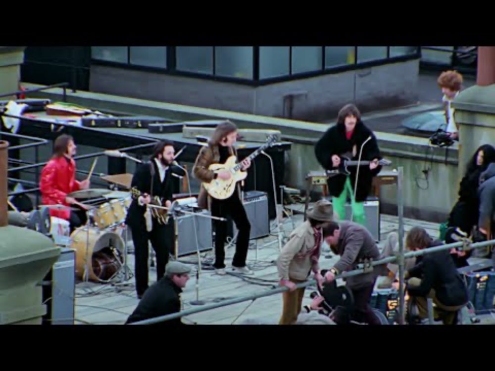 The Beatles - Ive got a feeling (Take 1) live Apple Corps rooftop, London 1969 (Remastered)