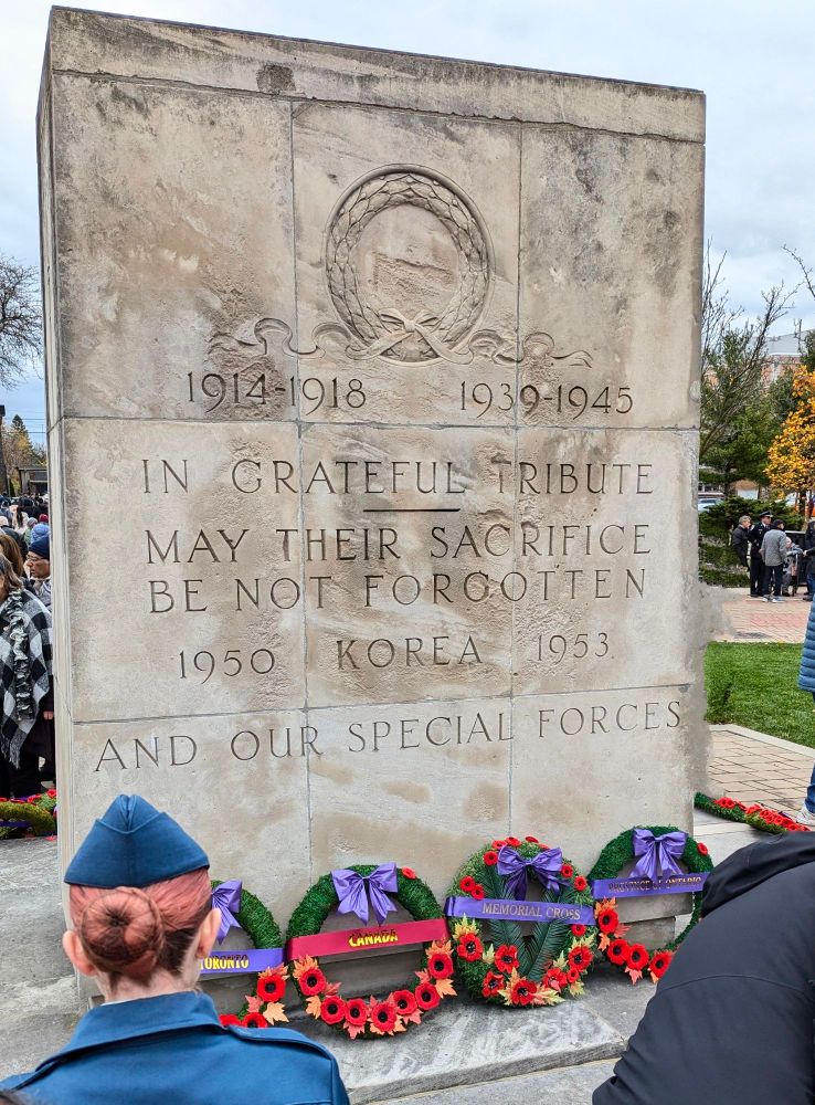 Cenotaph in Toronto.