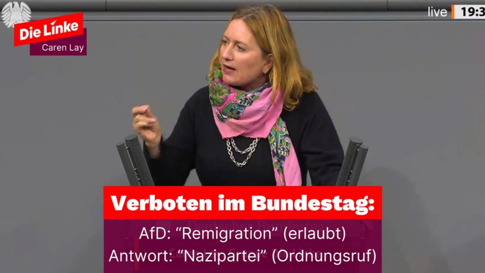 Verboten im Bundestag