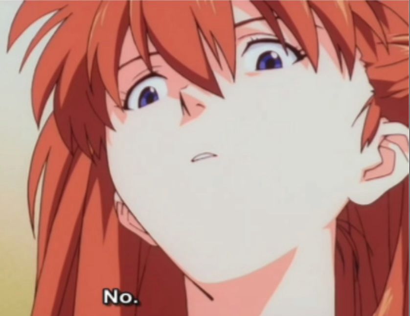 Asuka nge “no”