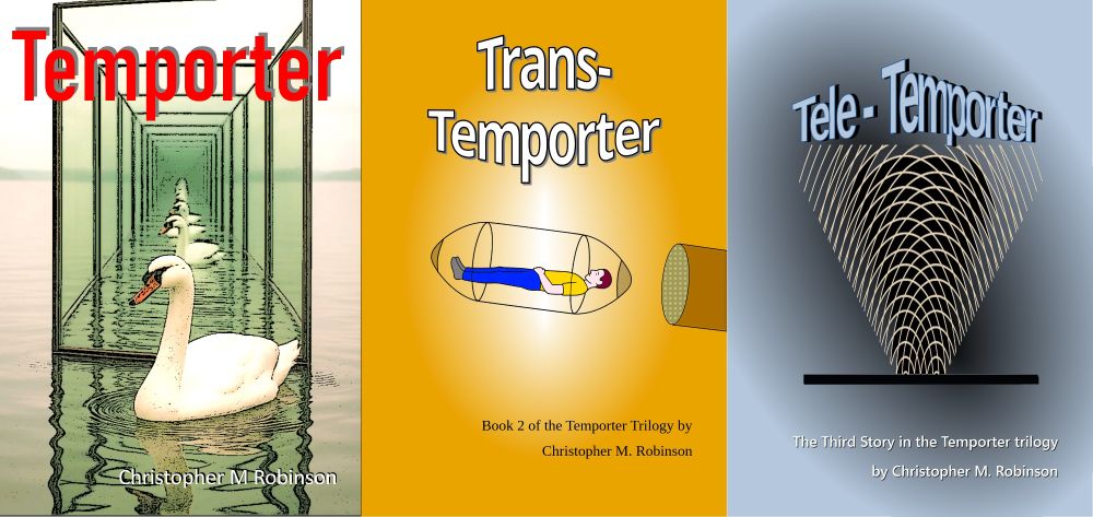 Image of the covers of the 3 books in the series.