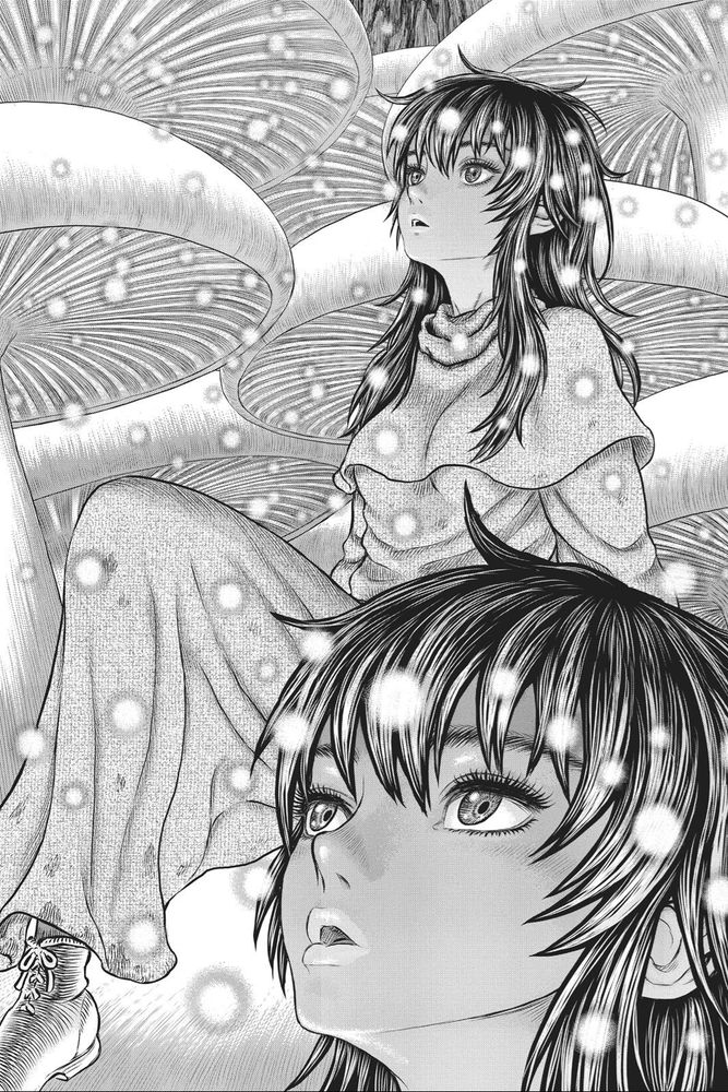 Manga screenshot of Casca from Berserk