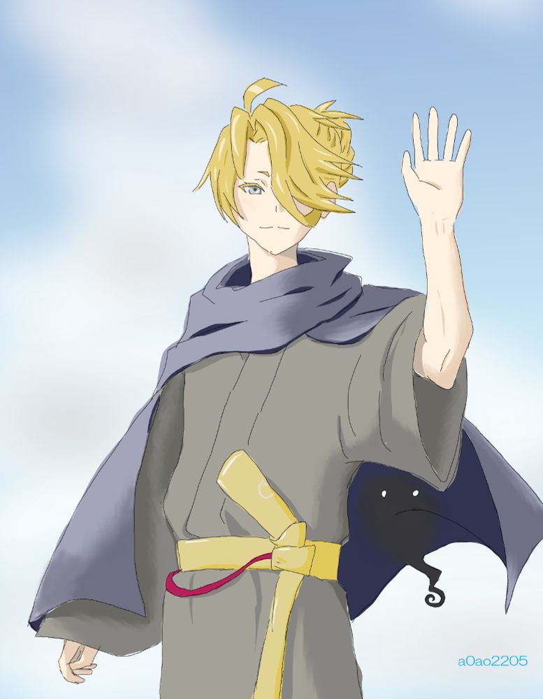 刀剣乱舞　二次創作絵　獅子王