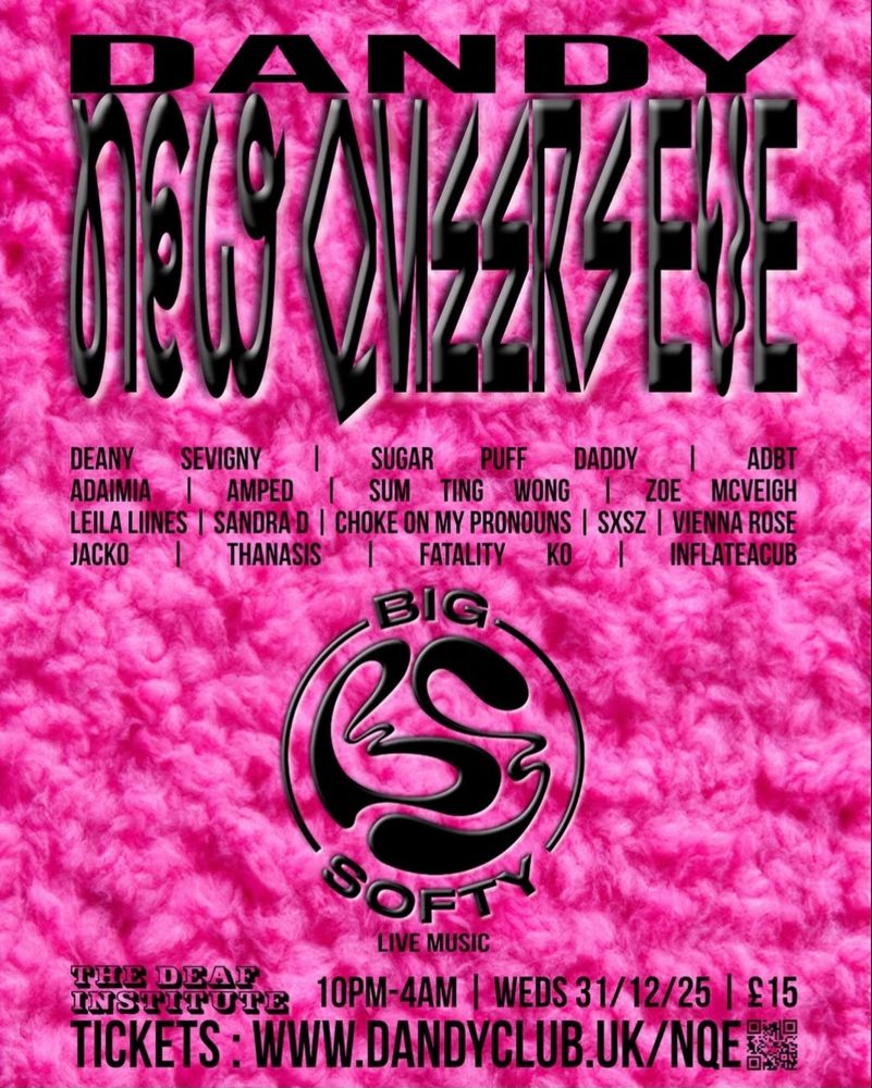 A poster for Dandy's New Year's Eve party