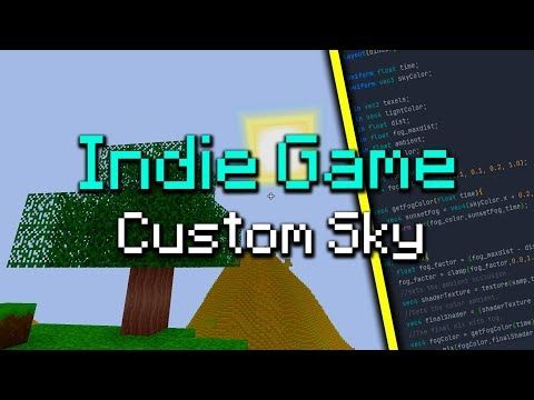 I Made a Custom Sky Like Minecraft for My Game Engine