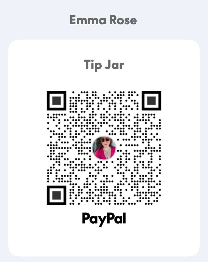 QR code for PayPal blackpansyx@gmail.com