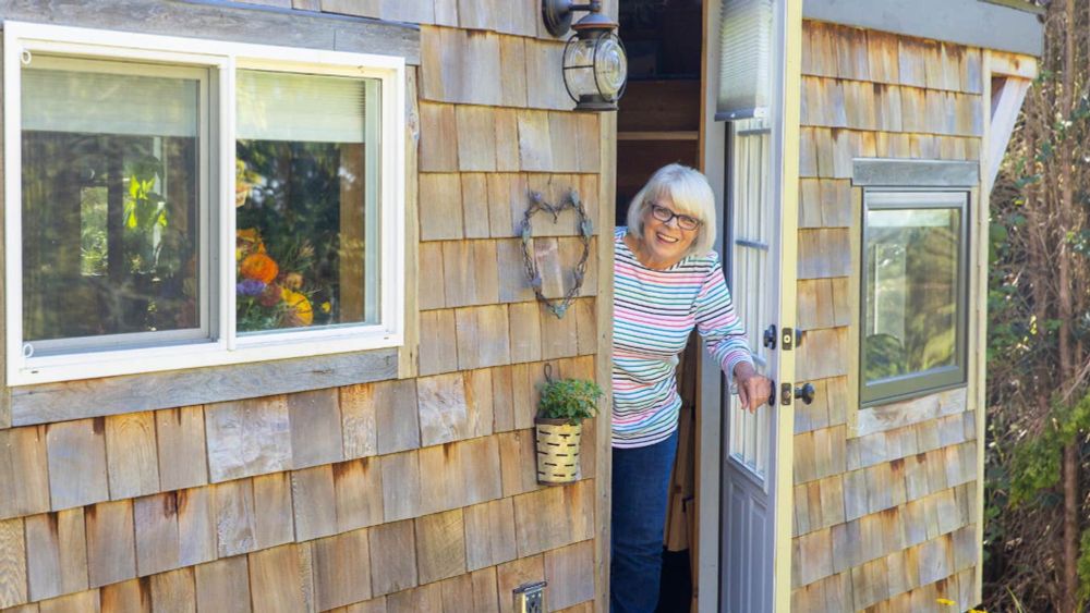 Her village, dubbed The Bird's Nest, has welcomed women from all backgrounds and walks of life.