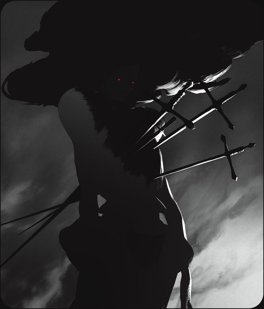 I've longed for you everyday that we're "together". The cliche of nearness is so apt. Four swords have pierced my heart. Is this love? Is this separation anxiety? How can this be so when you're right there. Farewell.