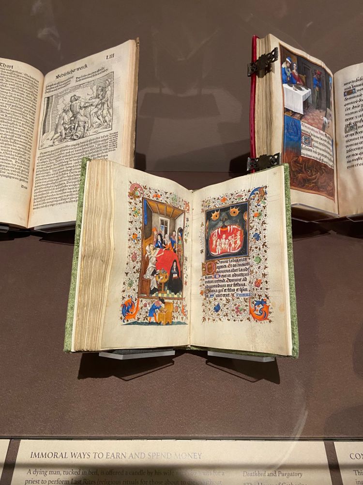 MS for Catherine of Cleves at the Morgan, ft a Hellmouth