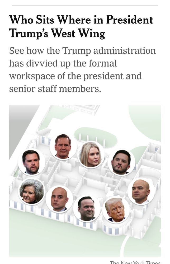 NY Times just gifted the world the seating chart to overthrow the White House. 