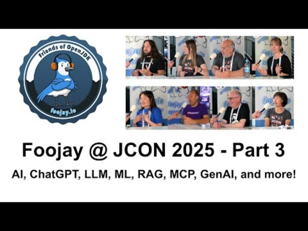 JCON Report, Part 3 - AI, ChatGPT, LLM, ML, RAG, MCP, GenAI, and more! (#74)