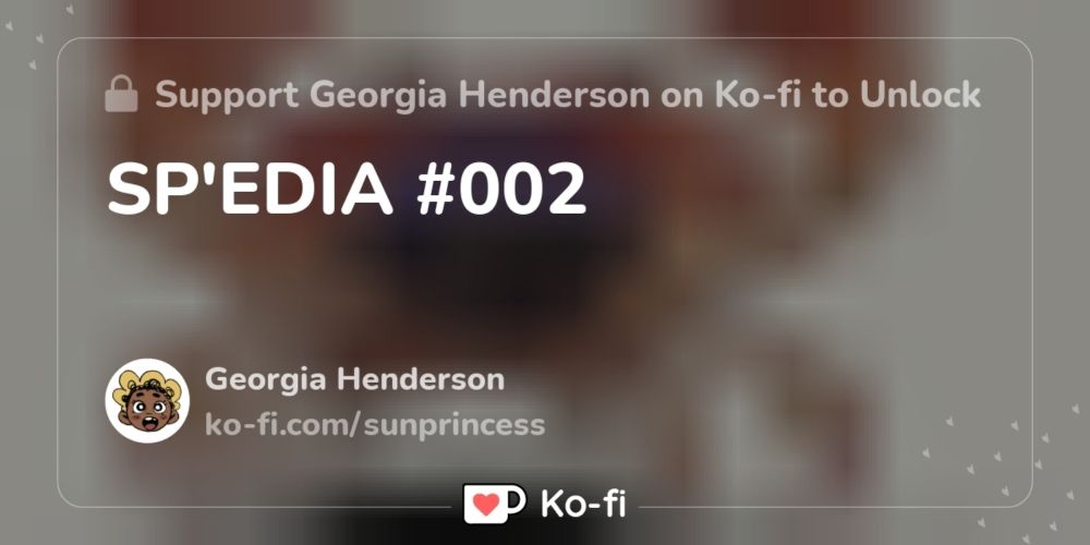 SP'EDIA #002 - Click to view on Ko-fi