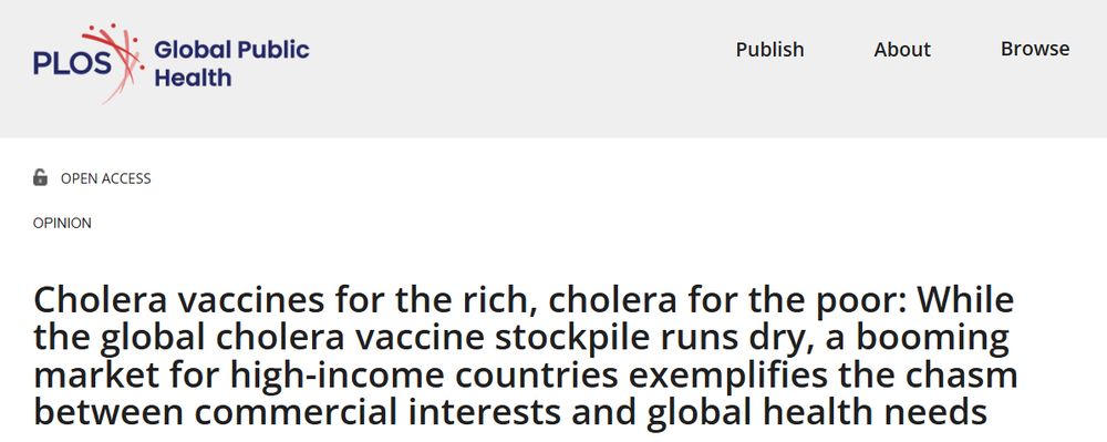 Screenshot of the title of the article and the PLOS Global Public Health logo