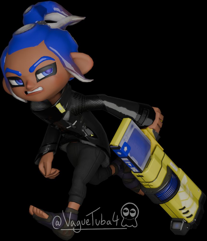 Neo agent 3 Octavia wearing the space neo agent suit
