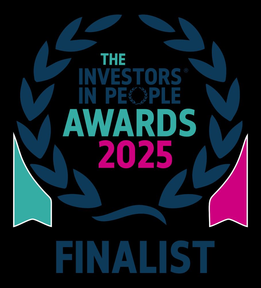 Investors in People Awards 2025 finalist badge