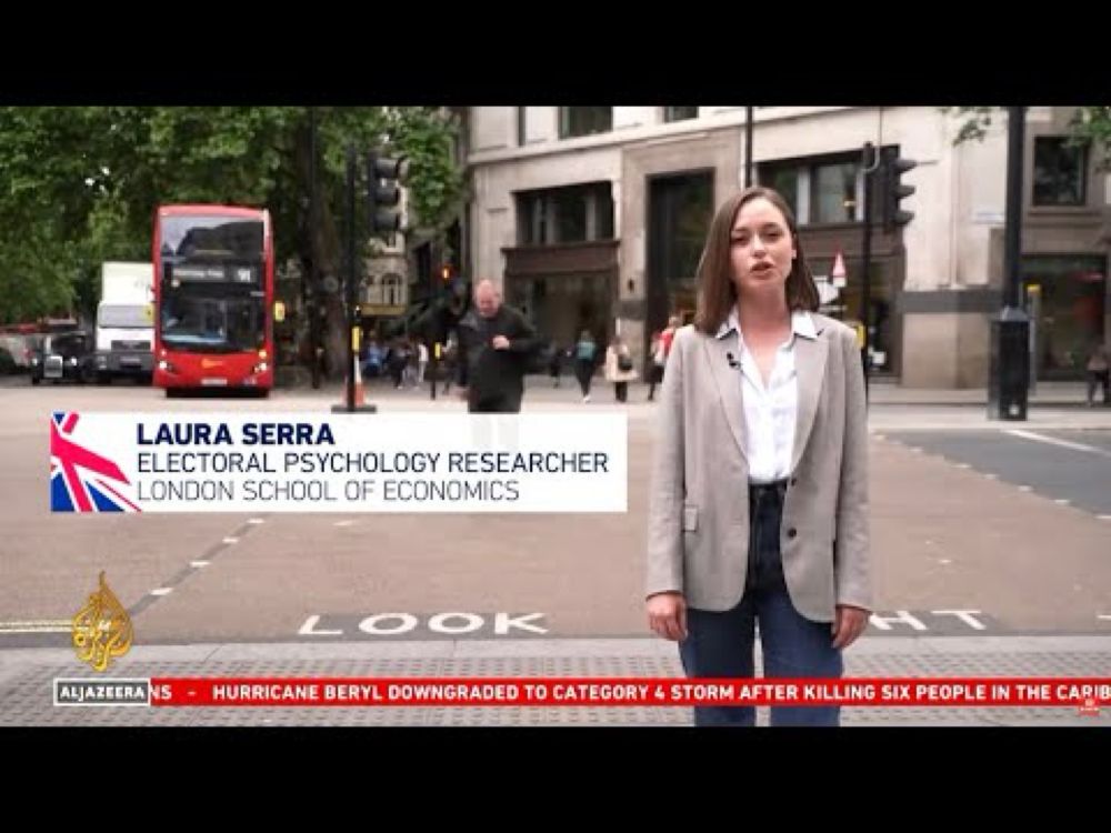 The UK voting age gap - Dr Laura Serra interview with Al Jazeera