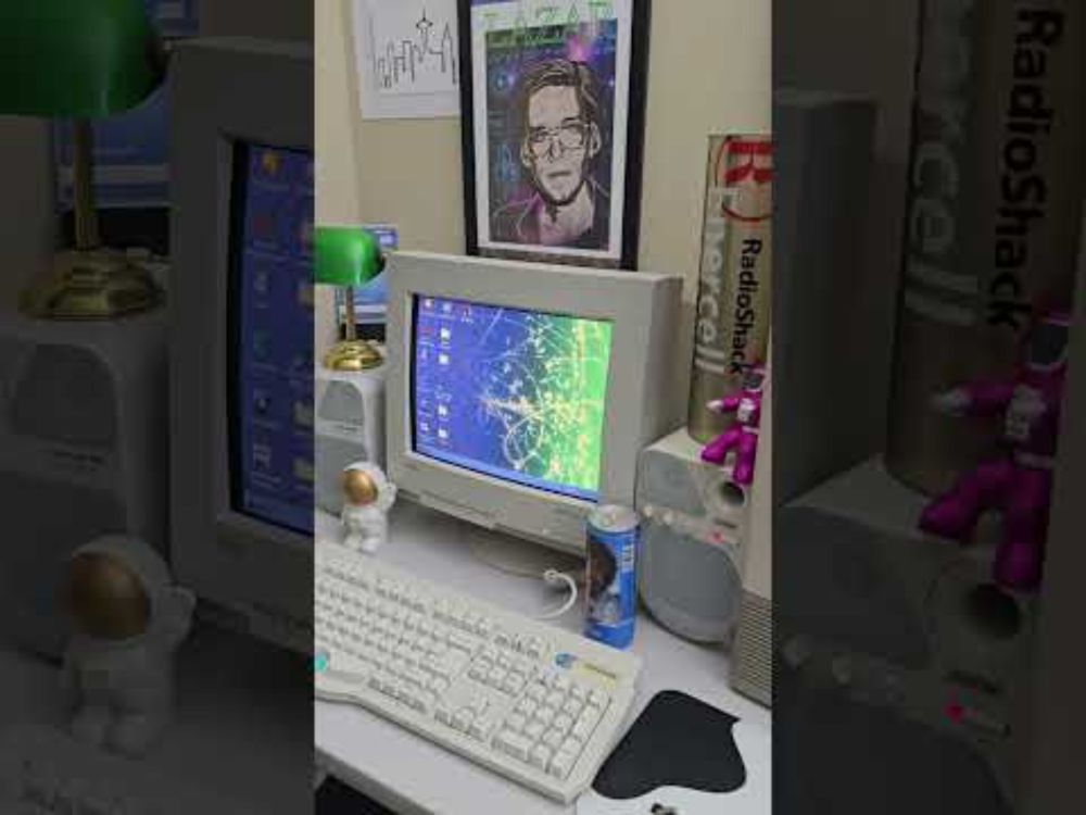 Windows 95 💾 PC is faster than today's PCs - #asmr #90s #nostalgia