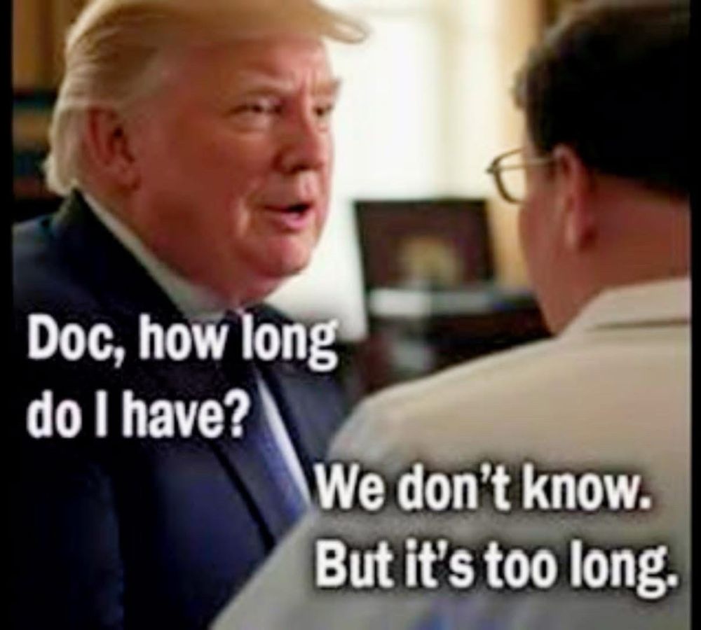 Trump talks to a doctor 