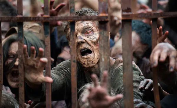 Zombies from walking dead