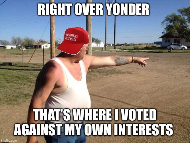 MAGA man points 