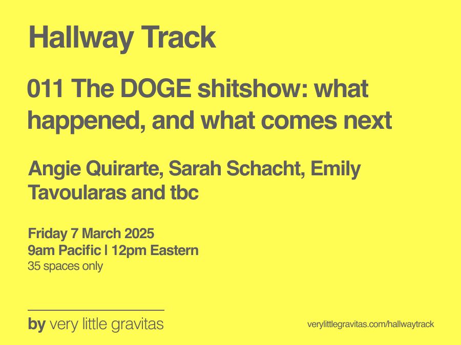 Promo image for Hallway Track 11.