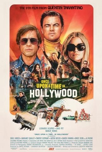 Once Upon a Time in Hollywood movie poster