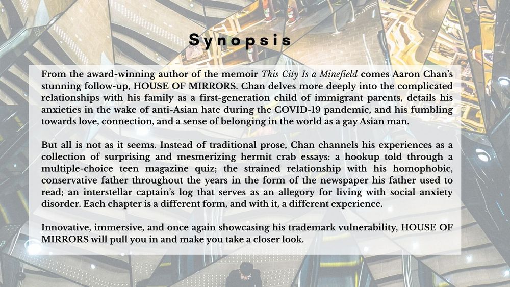 A synopsis of House of Mirrors