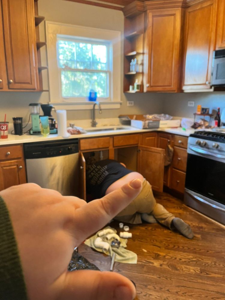 The plumber (me) censored 