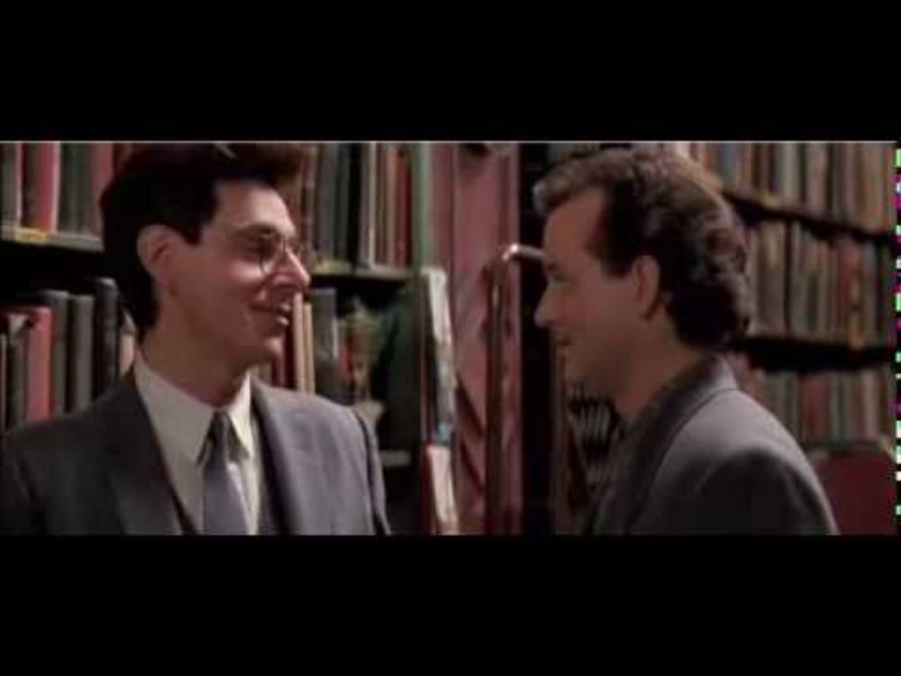 Harold Ramis, Egon Spengler, Ghostbusters II: "I think they're more interested in my epididymis."
