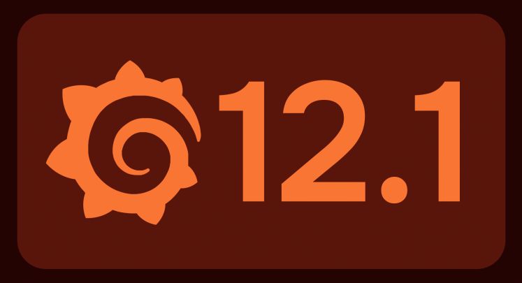 Illustration : logo grafana avec un 12.1