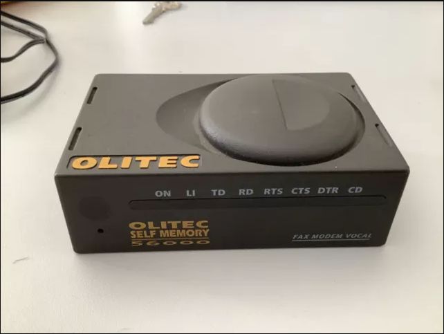 Un modem 56k Olitec