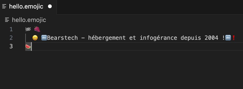 🏁 🍇
  😀 🔤Bearstech - hébergement et infogérance depuis 2004 !🔤❗️
🍉