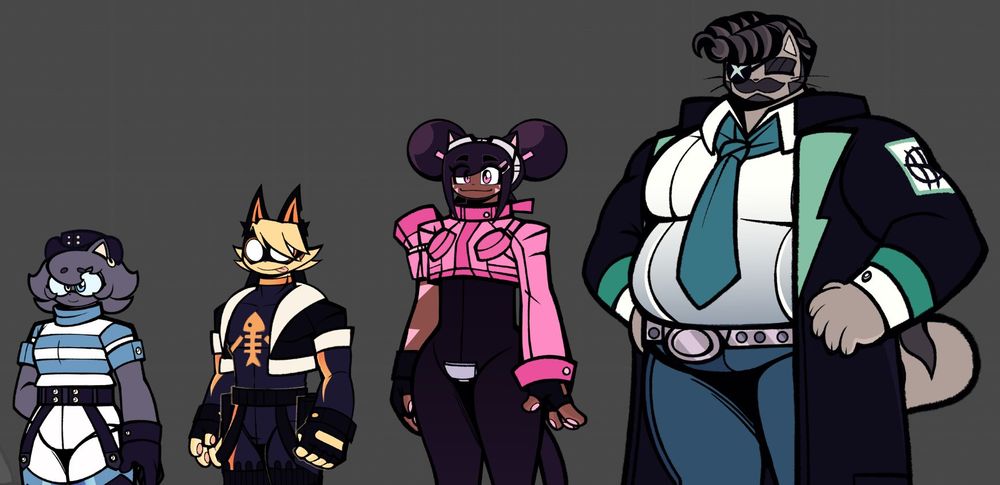 Knives , Fish-Bone , Miki and The Boss (2)