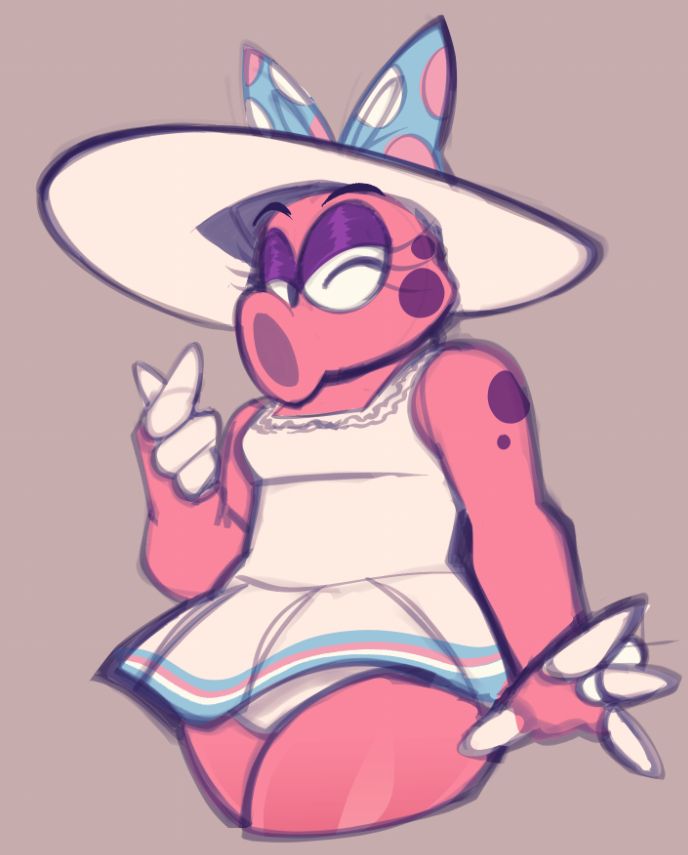 She should've had more costumes man. . .