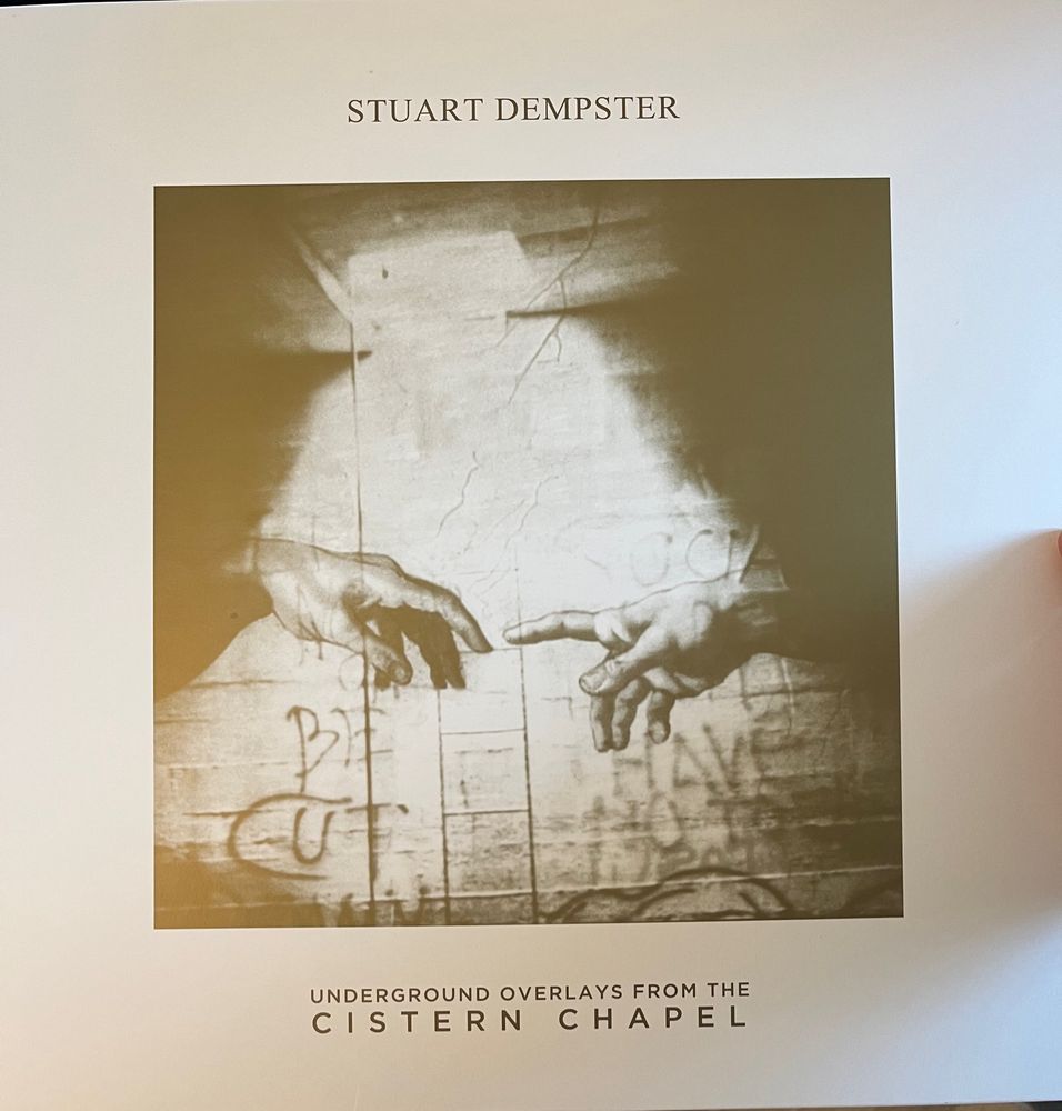 The cover of Stuart Dempster’s album “Underground Overlays from the Cistern Chapel”
